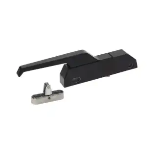 265×30 mm ovnsdørhåndtak – 43 mm slag, 122–132 mm montering – Tysk laget