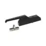 265×30 mm Oven Door Handle – 43 mm Strike, 122–132 mm Mounting – German Made