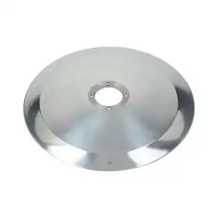 Lame de trancheuse Rasspe MOD.C de 350 mm - Acier C45, Ø57 mm de diamètre, 4 vis
