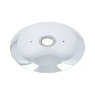 370mm 라스페 MOD.C 슬라이서 블레이드 - Ø57mm 보어, 4개 나사, 100CR6 강철