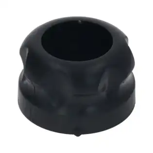 Perilla de ajuste negra Ø50 mm para estiradores de masa de pizza APACH & PRISMAFOOD - Hecho en Italia.