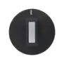 Zanussi Replacement Black Control Knob Ø 50 mm – D-Shaped 6 × 4.6 mm, Turkish-Made