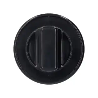 Universal Black Knob Ø 70 mm – D-Hole 10 × 8 mm for CB S.R.L. & OEM Equipment