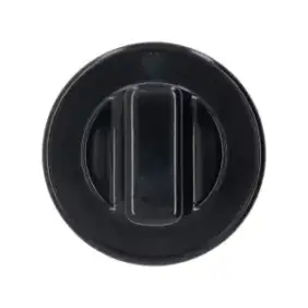 Manopola nera universale Ø 70 mm - Foro a D 8x6.5 mm per Berto's, Lotus e altro (Made in Italy)