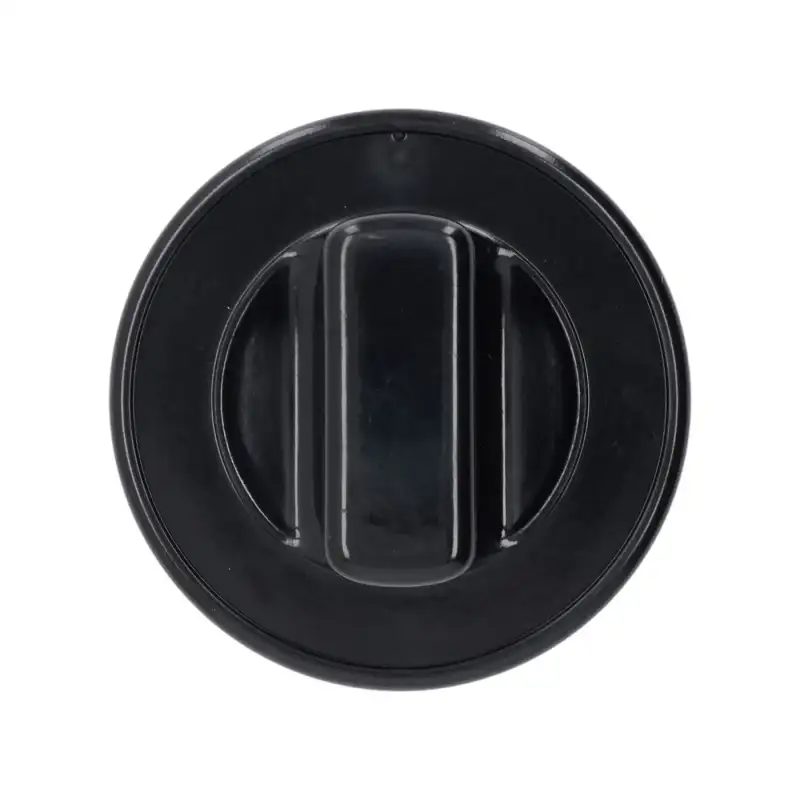 Univerzální černá rukojeť průměr 70 mm - otvor D 8×6.5 mm pro stroje Berto’s, Lotus a další (Vyrobeno v Itálii)