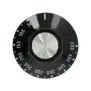 Black Knob Ø 50 mm 50–500 °C for EGO Thermostats – Turkish-Made