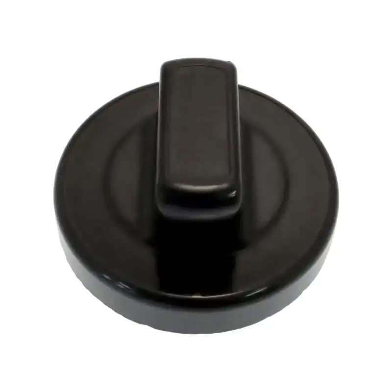 Universal Black Knob Ø 70 mm – Turkish-Made, No Adaptor/Dial Plate