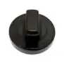 Universal Black Knob Ø 70 mm – Turkish-Made, No Adaptor/Dial Plate