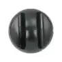 Cookmax Black Knob Ø 70 mm Silk-Screen Printed – D-Hole 8×6.5 mm (Made in China)