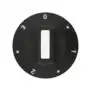 Black Knob Ø 50 mm 0-1-2-3 for EGO Energy Regulators – Turkish-Made
