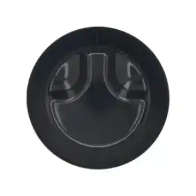 쿠퍼스부시 블랙 노브 지름 62mm 실크 스크린 인쇄 - D홀 6x4.6mm, 중국 제조