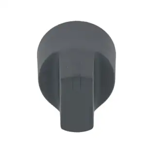 Zanussi Replacement Black Knob Ø 32 mm – Fixing Hole Ø 27 mm