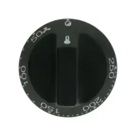 SMEG Professional Knob Ø 55 mm 50–250 °C – D-Hole 6×4.6 mm (OEM)