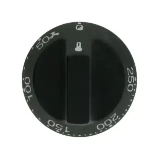 SMEG Professional Knob Ø 55 mm 50–250 °C – D-Hole 6×4.6 mm (OEM)