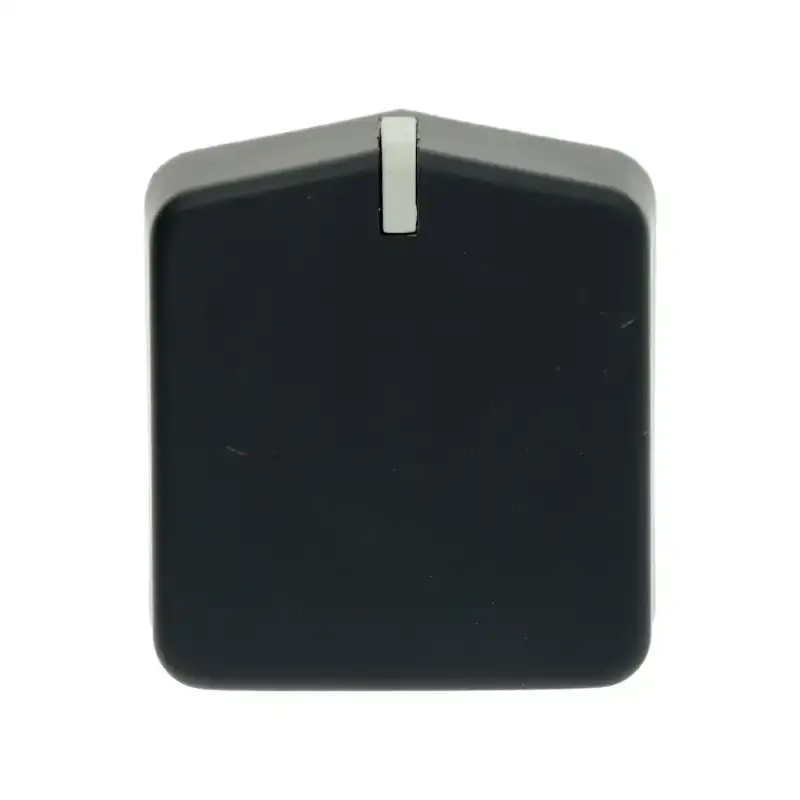 Perilla negra Zanussi de 46×51 mm - Repuesto original para baño María, sartén basculante, freidora y más