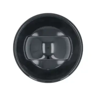 MBM Black Knob Ø 70 mm – D-Hole 8×6.5 mm with Clip