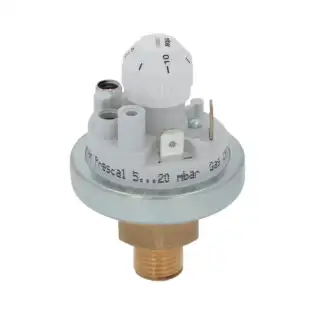 Pressostat réglable Lainox 5-20 mbar - Fabriqué en Allemagne