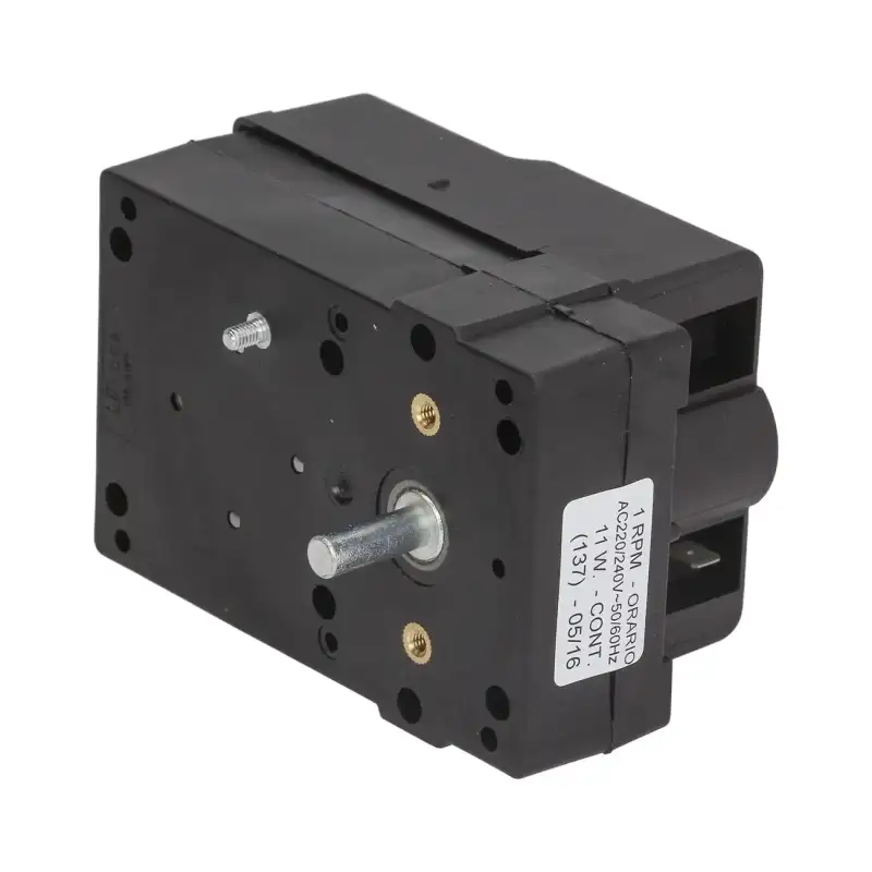 Motorreductor LIP 137 - 230V 11W 1 rpm CW, fabricado en Italia.