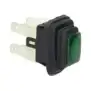 2-polige groene schakelaar 16 A 250 V met indicator | DIDIESSE