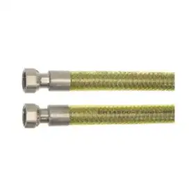 Gasslange 1/2″ FF - 1000 mm AISI 316L, EN14800-sertifisert