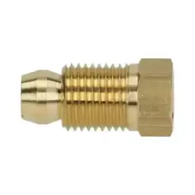 Adaptador & Oliva Ø 6 mm M10×1 h10 mm | Componente de Gás de Precisão | Fabricado em Itália