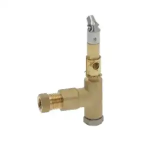 Brûleur pilote fixe à une flamme SIT 0.190.061 | Multigaz Ø 0,20 mm | Flamme 90° | Fabriqué en Italie