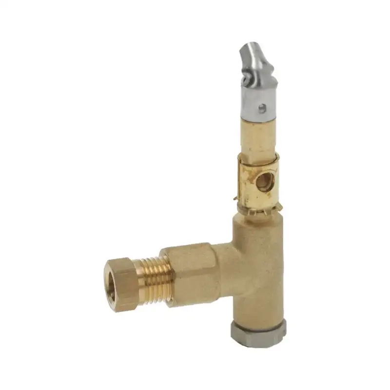 Enkeltflammepilotbrænder SIT 0.190.061 | Multigas Ø 0.20 mm | 90° flamme | Lavet i Italien