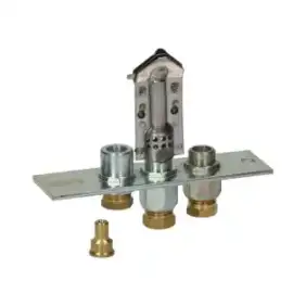 pilot burner polidoro 3 flames | italy-made triple-flame ignition unit