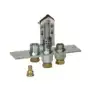 pilot burner polidoro 3 flames | italy-made triple-flame ignition unit