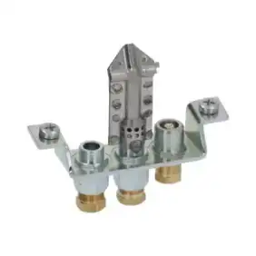 pilot burner polidoro 3 flames | italian ignition for universo rotisseries