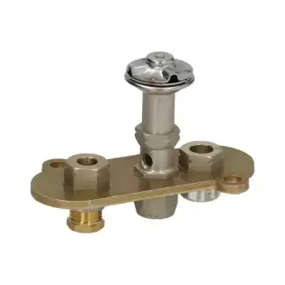 pilot burner printed lh 2 flames | italian dual-flame ignition