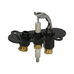 Pilotbrændermål sidd 2 flammer | italiensk dobbeltflammes tændingsenhed