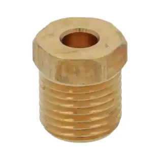 Rørdel Ø 4 mm | Del 0.958.013 – Messing M10×1 OEM Gasskobling