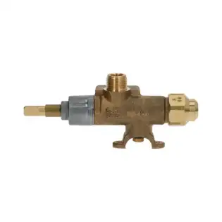 Válvula de gas con llama piloto | Fagor OEM 12009457 - Válvula para cocina y cocedor de pasta