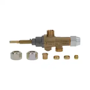 Gas Tap 21/S Pilot Valve with Olive Kit & Long Pin | ROSINOX