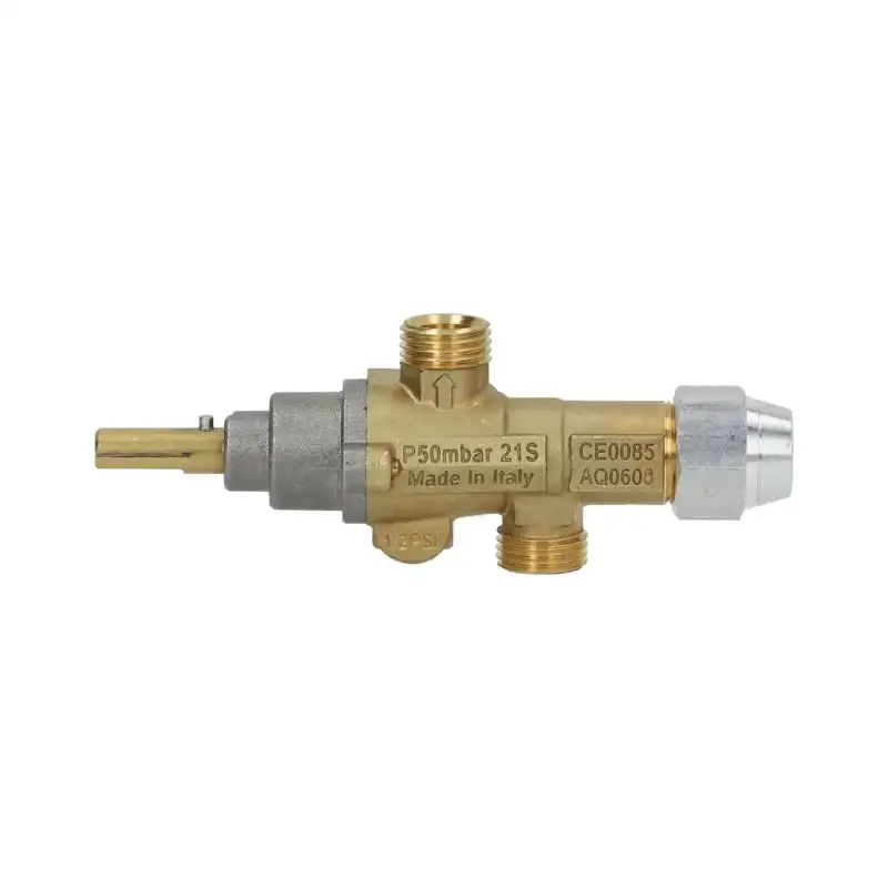 Gas Tap 21/S PEL 7988B-1 & 7988B-5 | Italian Pilot Valve with Flow Regulator
