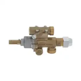 Robinet à gaz 22S/O 791911/791944 | Vanne à bride horizontale PEL avec contrôle du débit