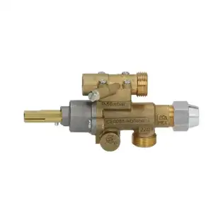 Gas Tap 22S/O PEL | Italiaanse pilotklep met debietregelaar & M8×1 thermokoppel