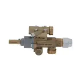 Gasarmatur 22S/O PEL 791910 | Horizontal M20×1.5 Flansch, Regler & Zündbrenner