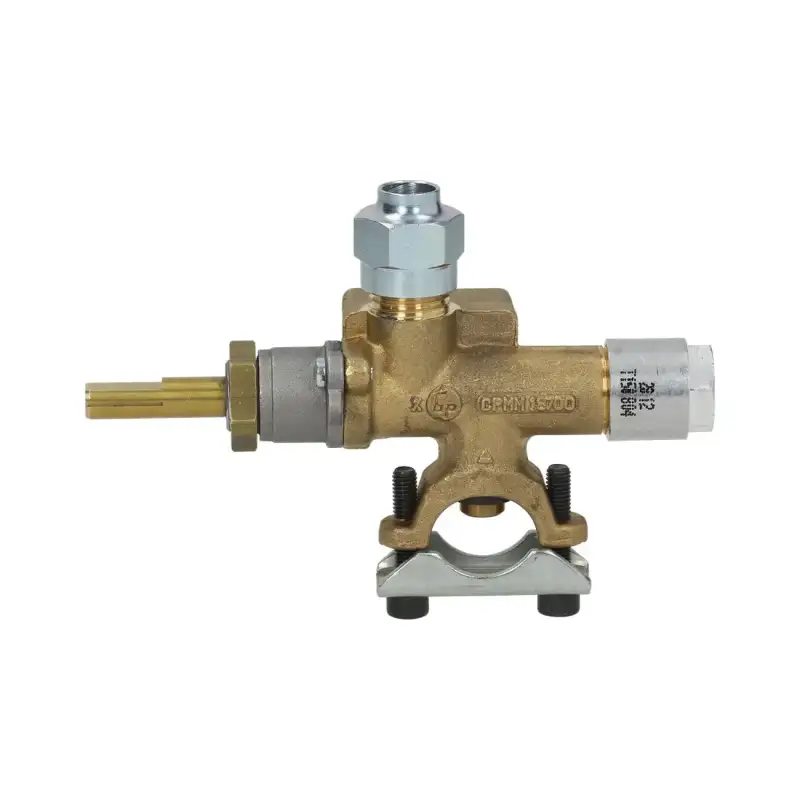 COPRECI CPMM18700AV Gaskraan - 21 mm klem, M9×1 thermokoppel, 27 mm pin