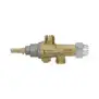 PEL21S Gas Tap 0K0000028 – M16×1.5 Connections, M9×1 Thermocouple, 22/15 mm Pin