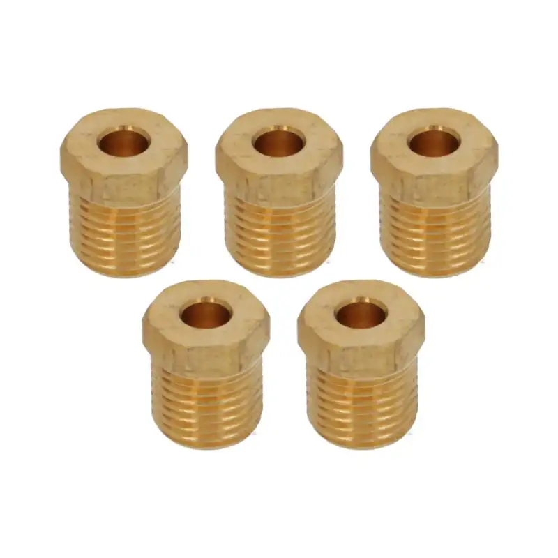 Koppeling voor 4 mm gaspijp M10×1 - 5 stuks | Gemaakt in Turkije