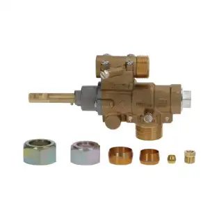 Gas Tap 23S/O | ROSINOX Horizontal Flange Pilot Tap