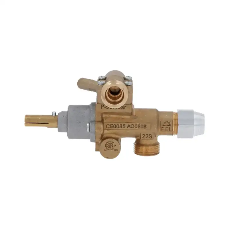 Rubinetto a gas Mareno 22S CR0972370 | Flangia orizzontale, regolatore di flusso