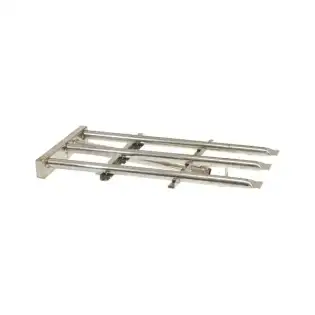Angelo Po Fry-Top Brander 585×270 mm | Verchroomd ijzer