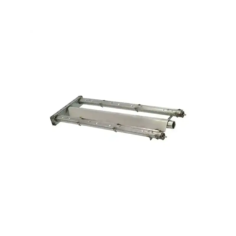 600×220 mm Edelstahlbrenner für den Zanussi Lavasteingrill