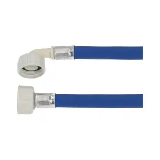 Tubo de cotovelo de entrada ¾″ FF 2500 mm - Cotovelo de nylon, 25 °C, 10 bar