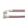 2000 mm Curved Supply Hose ¾″ FF – Ø 13×19 mm PVC, 90 °C, 10 Bar, VDE, Made in Italy