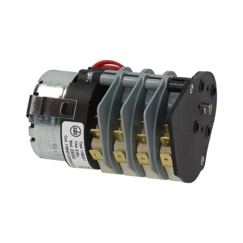 11904F1 4-Cam Timer - 8分钟循环 230V 替代品，适用于Zanussi和更多品牌