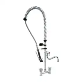 Klarco Styl 1066 mm Unità di Prelavaggio - Miscelatore a Due Fori